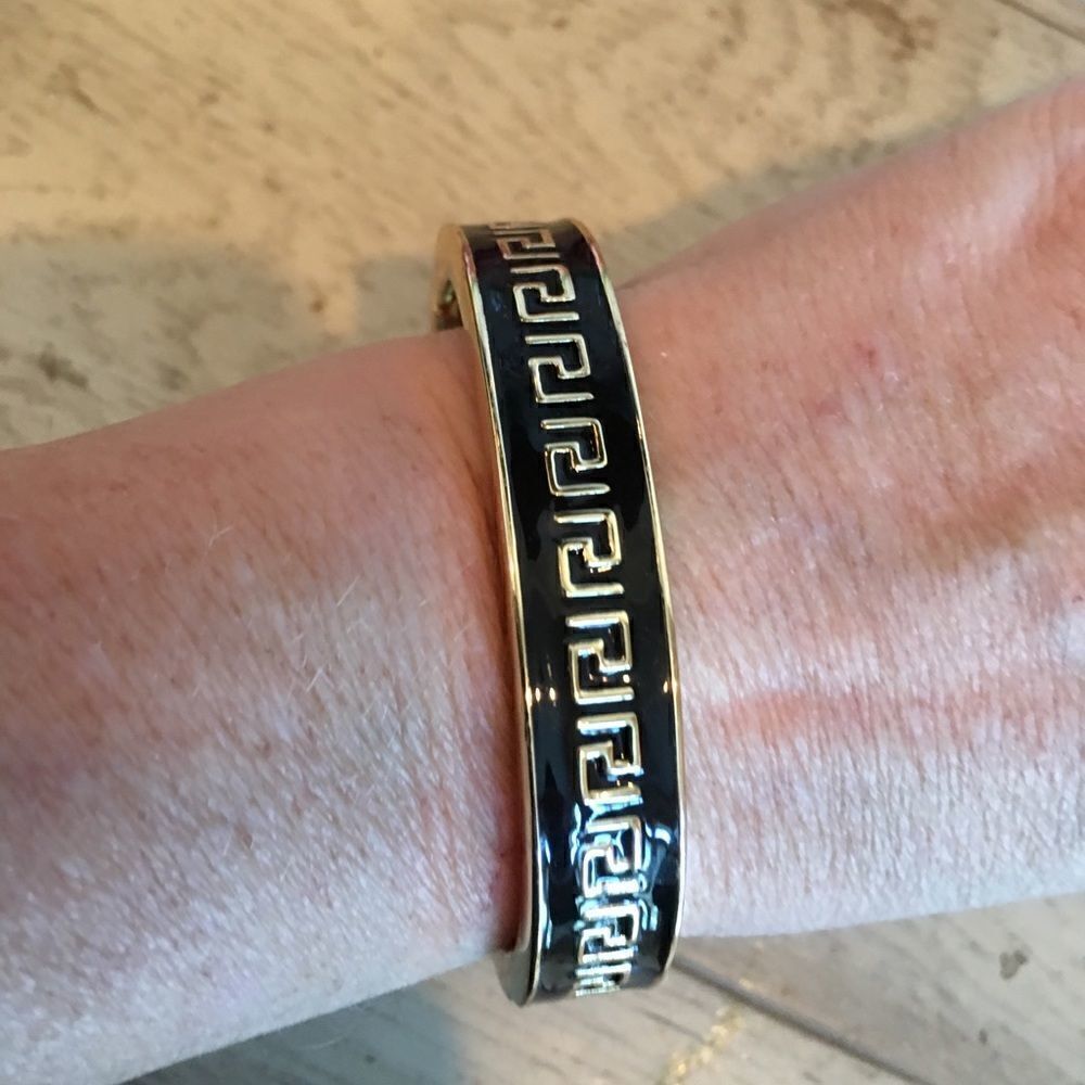 HOST PICK! Black & Gold Bangle!! House of Harlow! Nicole Ritchie!